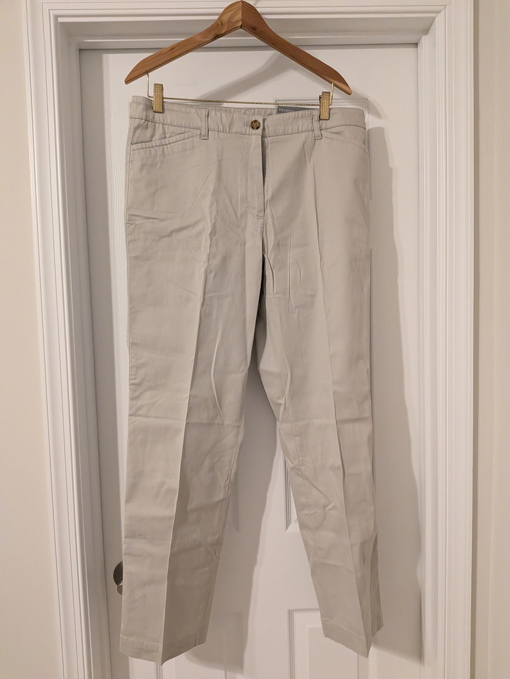 Talbots Light Beige Women's Chino Pants